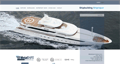 Desktop Screenshot of metalships.com