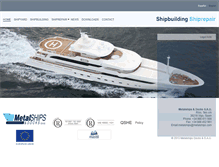 Tablet Screenshot of metalships.com